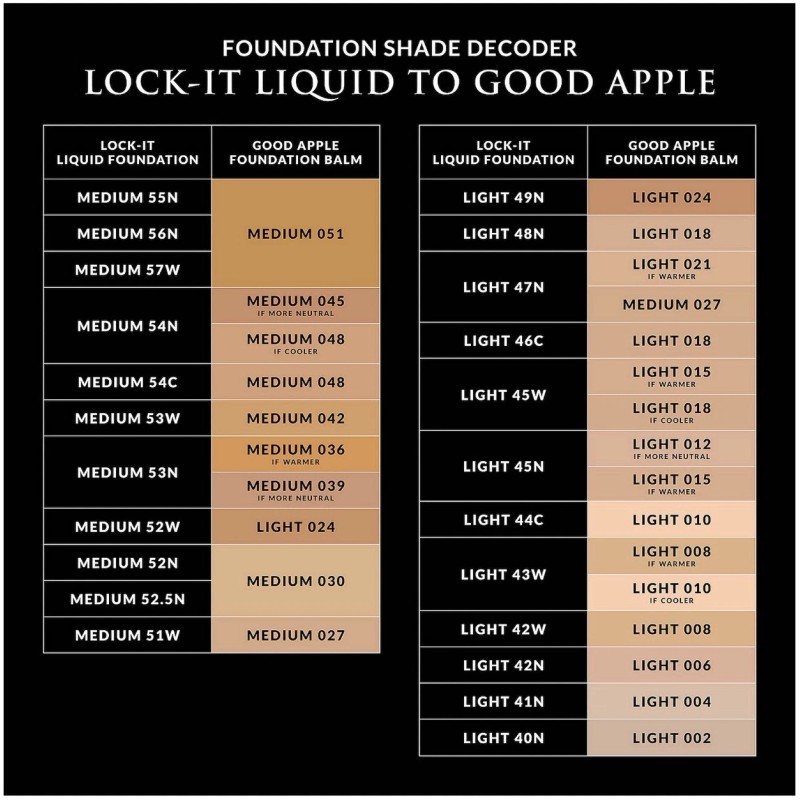 KVD Beauty Good Apple Lightweight Full-Coverage Cream Foundation Balm Tan