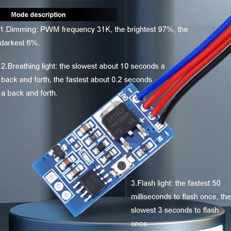 Youmile LED light Driver board DC 5-24V 30W PWM LED