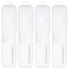 4 Pack Tongue Scraper Travel Case for Tongue Cleaner, Toothbrush,