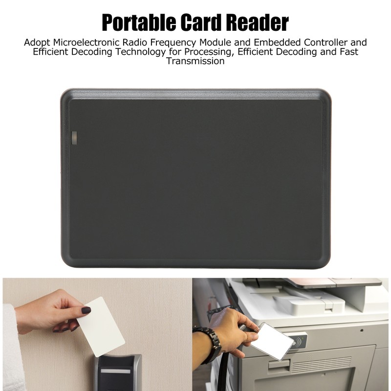 Card Reader LED Indicator 125Khz/13.56Mhz Contactless ABS Material Small Volume