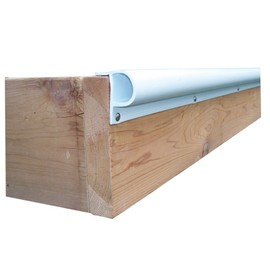 Dock Edge + Small P Profile Guards, 16-Feet, White