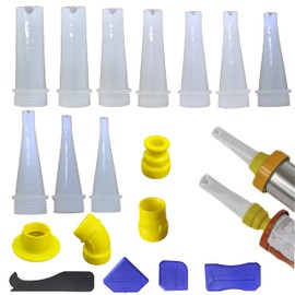 Sausage Caulking Tips 7-23mm Cone Trowel Nozzles Nozzle For Sausage And Bulk Guns Sausage
