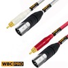 12 Foot RCA to XLR (Male) Cable Pair - WBC-PRO-LOCAP