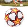 Sports Soccer Balls Size 5 PU Star Pattern Traditional Soccer