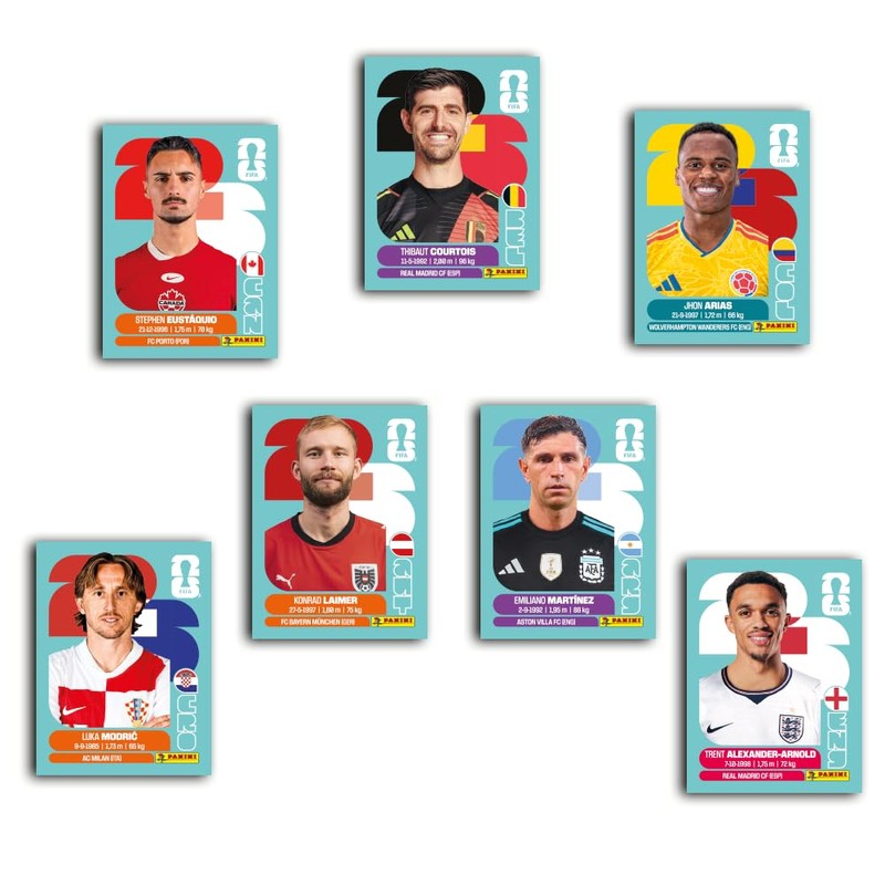 Panini Coppa del Mondo FIFA 2026 Adesivi - Blister 8