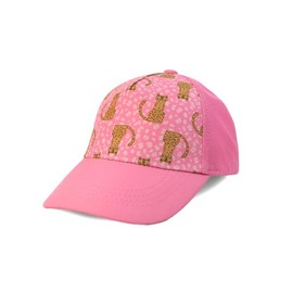 FlapJackKids - Kids Printed Ball Cap - Leopard - M (2-4Y)