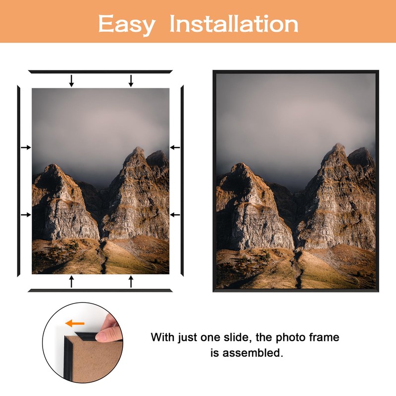 kollyseek 3 Pack Din A4(21x29.7cm) Picture Frame Modern Photo Frame