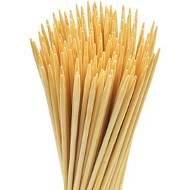 150 Pcs Barbecue Bamboo Skewers 10 Inch(25 cm), for Fruit | Meat| BBQ| Kebabs