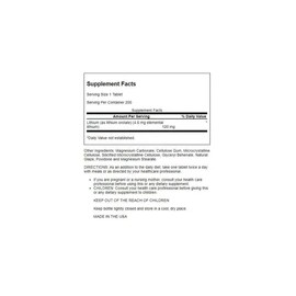 Advanced Research/Nutrient Carriers Lithium Orotate 120mg – Mood, Stress, and Cognitive Support Supplement – Promotes Emotional Balance, Mental Clarity, and Nervous System Health – 200 Tablets