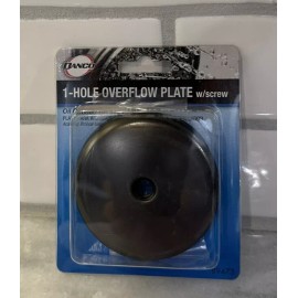 Danco 1-Hole Overflow Plate Oil Rubbed Bronze Finish