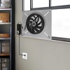 Crawlspace Ventilation Fan Basements Stainless Steel Vent Fan Window Exhaust