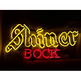 Desung New 20"x16" SHINERs BOCK Neon Sign (Multiple Sizes Available) Man Cave Sports Bar Pub Beer Glass Neon Light Lamp CX183