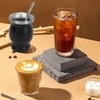 8oz Gourd Tea Cup Double Wall Stainless Steel with Spoon