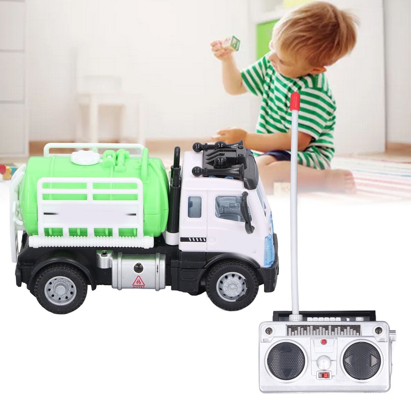 RC Watering Truck USB Charging Wireless Remote Control Sprinkler Truck