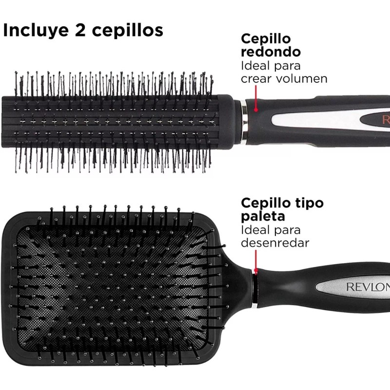 Revlon Revlon Set Secadora + Cepillo Paleta + Cepillo
