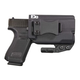 FDO Industries IWB Kydex Holster Compatible with Glock 19 23 32 w/Wild 1 - The Paladin Series - Made in USA (Black)