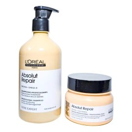 Loreal Absolut Repair Shampoo 500ml + Mascarilla 250ml