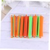 PACKOVE 8 set Hair Curling Perm Rods Plastic Cold Wave
