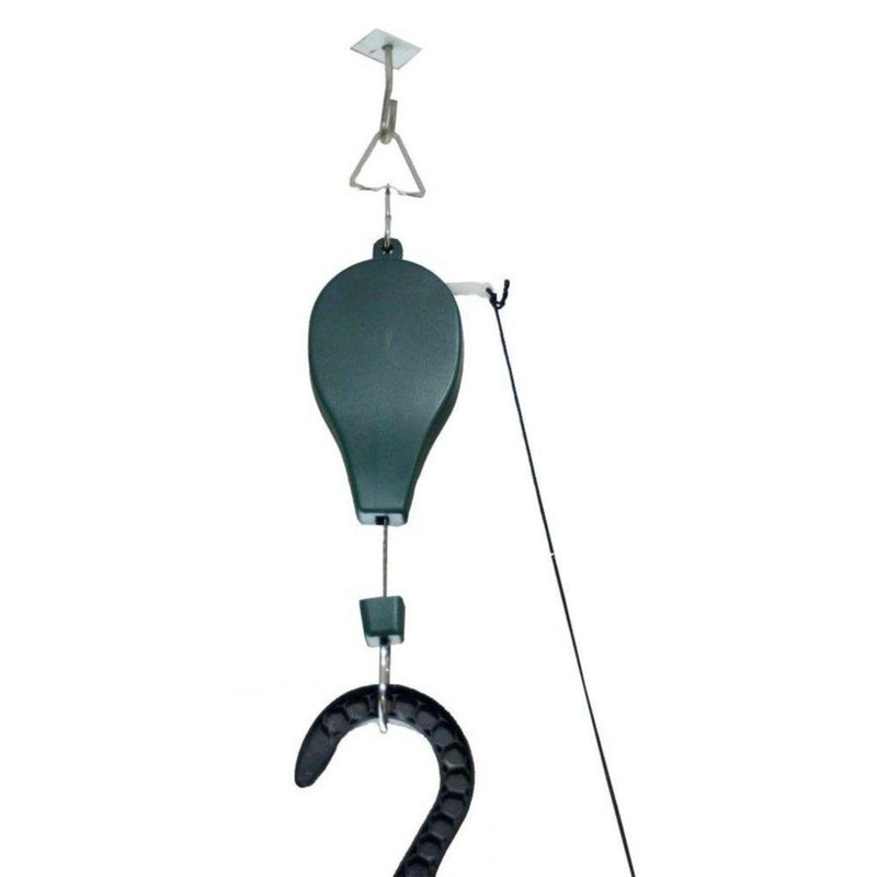 Plant Caddie Pulley For Hanging Plants - Extends For Easy