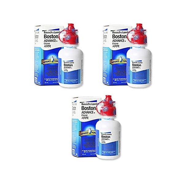 Bausch and Lomb Boston Advance Cleaner, 1 Ounce each (Value Pack of 3)
