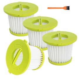 4 Pack HEPA Filters Compatible with Ryobi RHV18-0 ONE+ 18V Hand Vacuum, PCL704K, PCL700B,PCL705 – Replacement for A32F05N, A32HF00