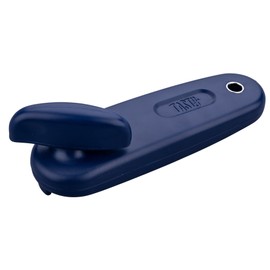 TASTY Premium Can Opener Made of Stainless Steel and ABS Plastic - Effortless Opening of Cans of Any Kind, Easy to Use, Easy to Clean, with Practical Folding Handle for Fixing