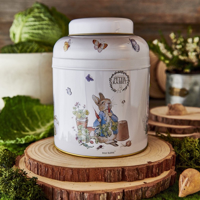 New English Teas Beatrix Potter Caddy with 80 Teabags, English