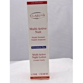 Clarins Multi-Active Night Lotion 1.7oz New In Box !