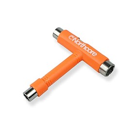 Northcore Surfing and Watersports Accessories - Skate 'T-Bone' Tool - Orange - Phillips head screwdriver - Allen key