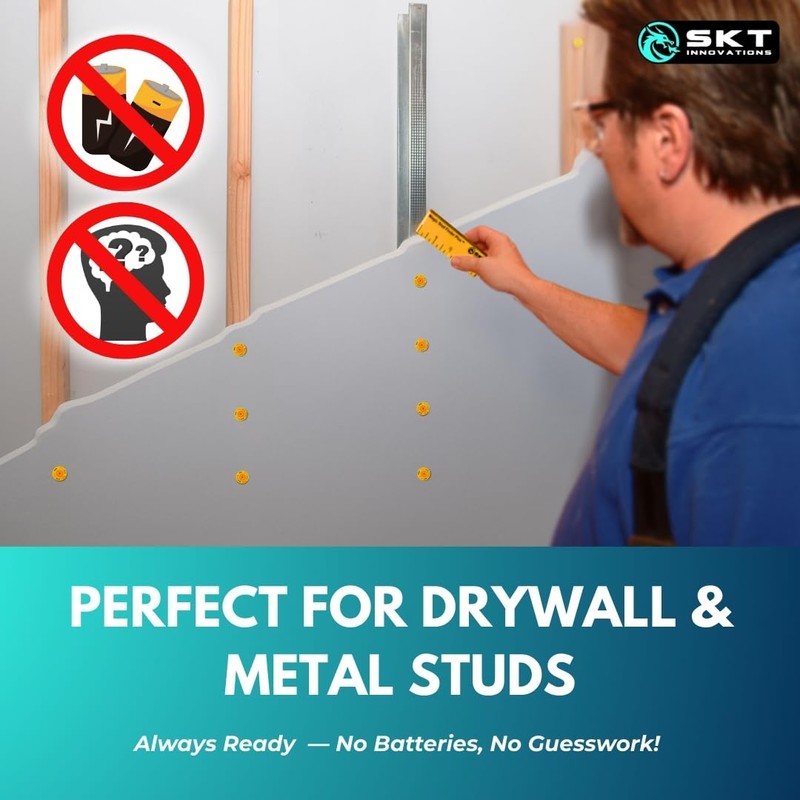 Magic Stud Finder Plus – 3-in-1 Magnetic Stud Finder with