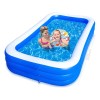 30518356cm Alberca Inflable Grandes Piscinas Rectangular Azul Ununmx