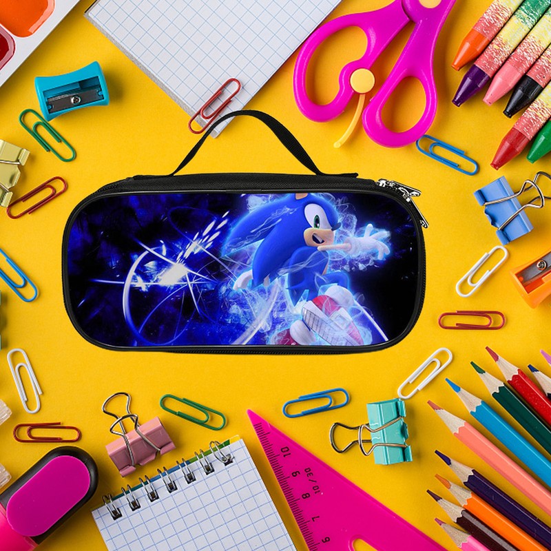 Anime Game Pencil Case Cartoon Pencil Bag with Zipper Pencil