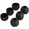 Replacement Earbud Tips [3 Pairs] Rubber Gel Ear Tips for