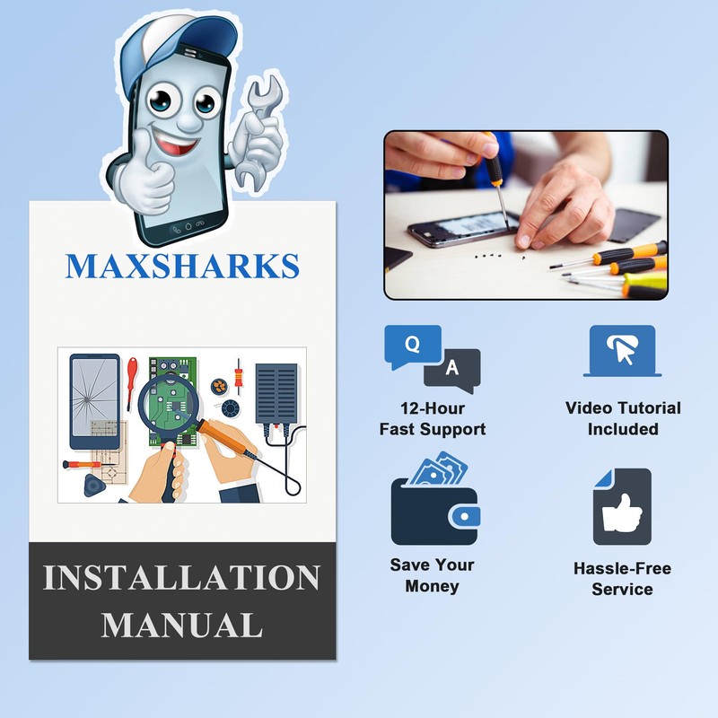 MAXSHARKS New Upgraded Battery for Galaxy Note 8, EB-BN950ABA Battery
