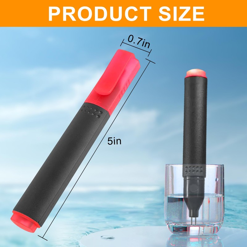 HUAREW Conductivity Test Pen, Continuity Tester for Grounding Mats, Sheets,