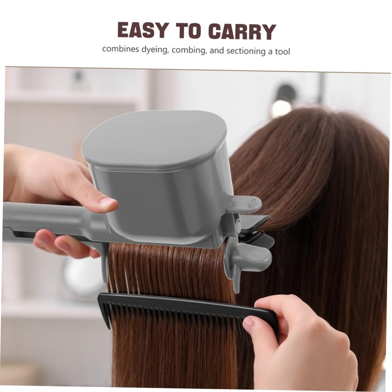 Ipetboom Semi Automatic Hair Dye Comb with Controlled Roller Teeth