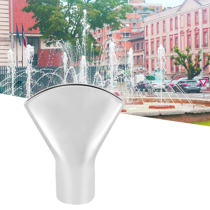 Directional Fan shaped Fountain Nozzle Female Thread Landscape Spray Head