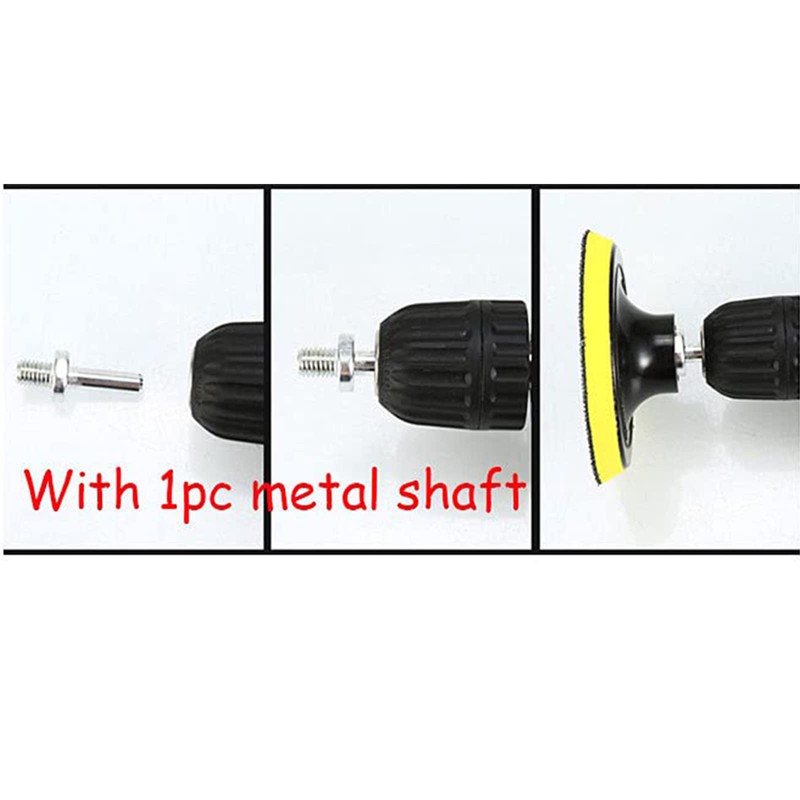 3pcs 5-Inch/125mm Hook and Loop Backing Pad Disc for Sander
