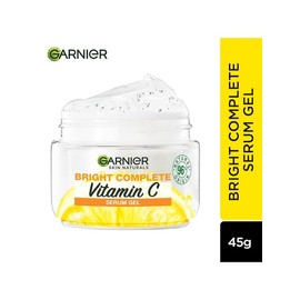 UK Home Shop Brightening Moisturiser Garnier, Serum Gel, Infused with Vitamin C and Lemon, For Radiant skin, Garnier Bright Complete Vitamin C, 45g