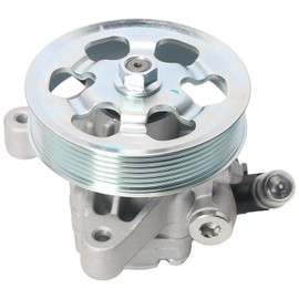 Power Steering Pump w/Pulley, for Acura RSX 2002-2006, for Acura TSX 2006-2008, for Honda Accord 2006-2007, for Honda CR-V 2002/2005-2011, for Honda Element 2006-2011, Replace# 21-5419, 56110-PNB-A03