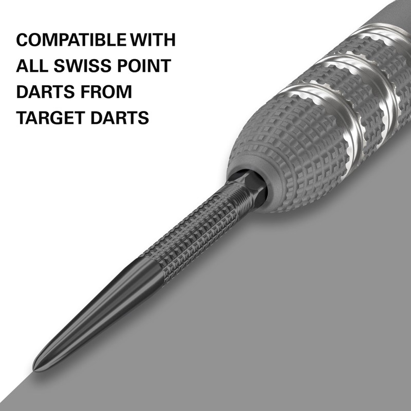Target Darts Swiss Point GRD Black 35mm Dart Points