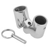 DEWIN Marine Tube Connector, Marine Stainless Steel Folding Swivel Coupling
