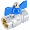Butterfly Metal Dial Valve 3/4" PN25 High Quality Shut-off Key