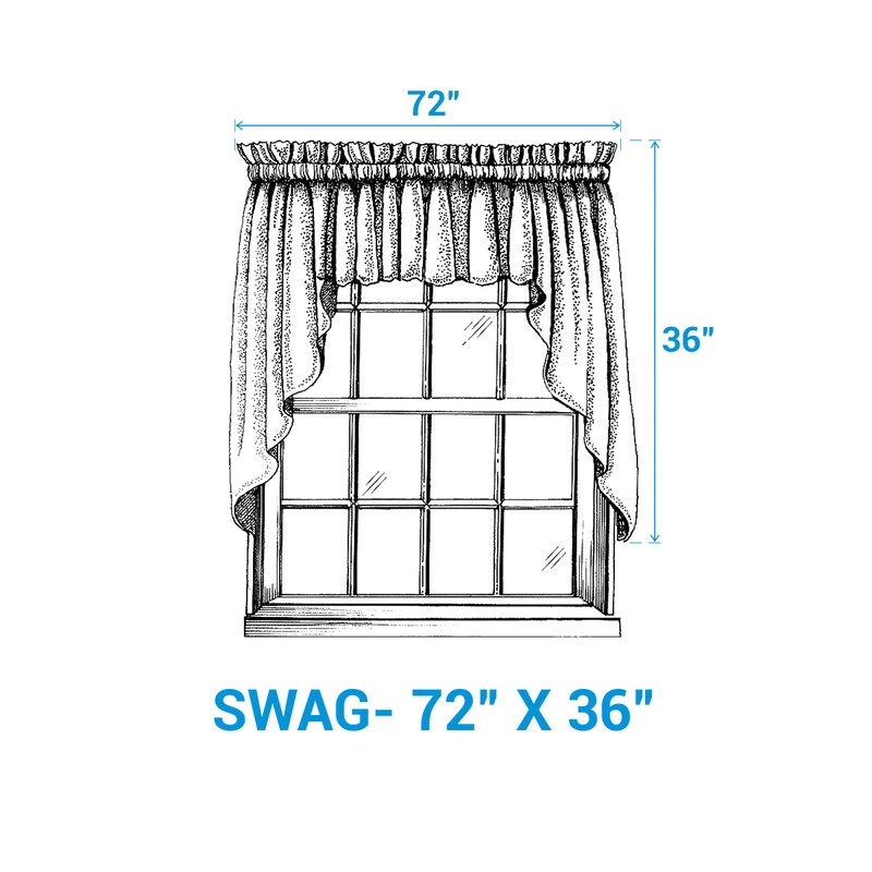 Park Designs Sturbridge Swag, 72 x 36, Wine