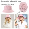 FveVqe Foldable Unisex Bucket Hats Women, Pink Lightweight Adjustable Summer