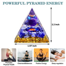 TATOODAA Crystals and Healing Stones,26 Pcs Healing Crystal Set for Meditation,7 Raw Chakra Stones Crystals Kit Pyramid Reiki Real Crystal Stones with Wooden Box,Gifts for Crystal Beginners