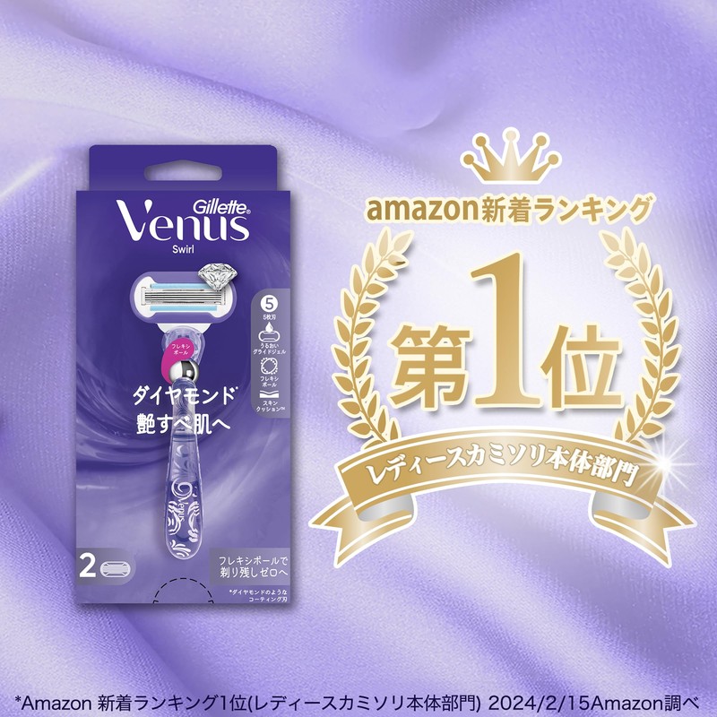 Venus Razor Razor for Women Women Glossy Skin Replacement Blade