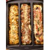 Chicago Metallic Professional Lasagna Trio Pan, Perfect For Loaf Bread
