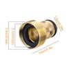 YYTECH Universal Tap Connector, Hose Adapter, Tap Adapter, Hose Coupling,