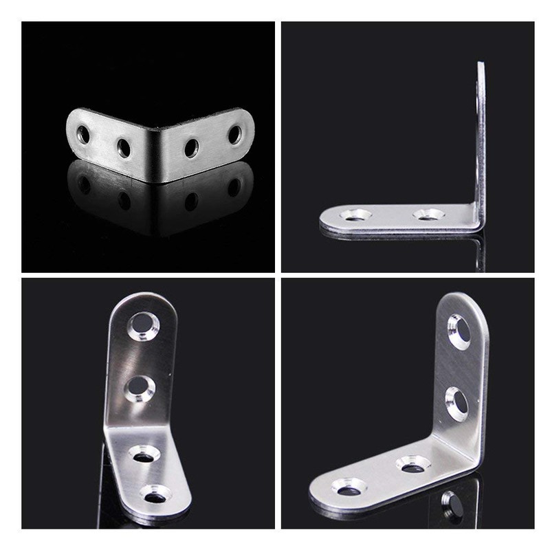 BESTU Angle Bracket, 1.6 x 1.6 x 0.6 inches (40